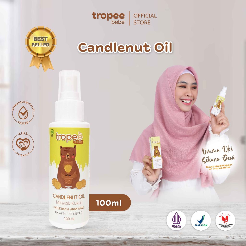 Jual Tropee Bebe Minyak Kemiri Candlenut Oil Ml Penumbuh