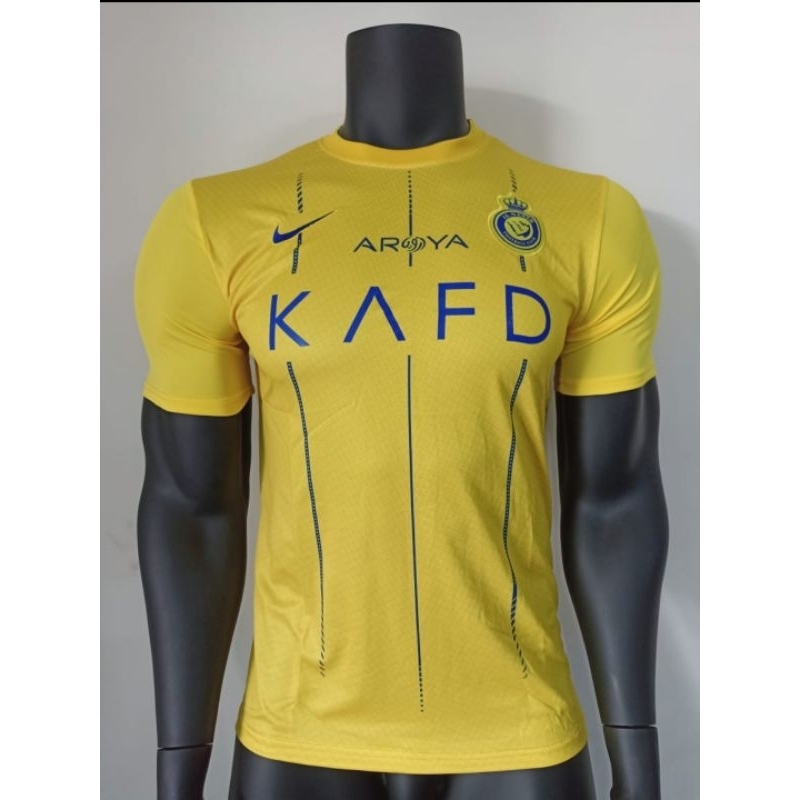 Jual Jersey Bola Al Nassr Home Grade Ori Official Shopee