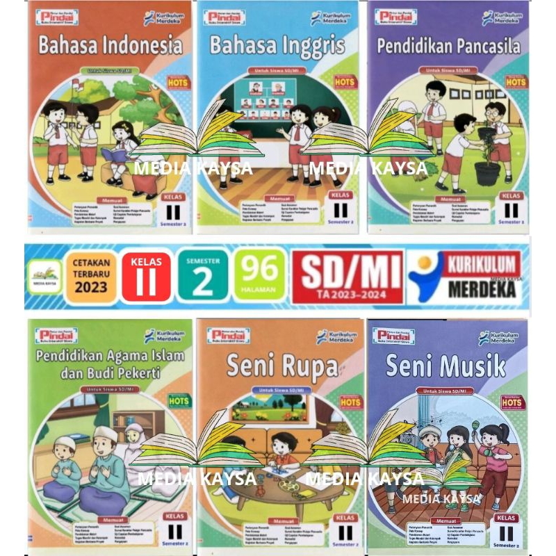 Jual Lks Pindai Sd Mi Kelas Semester Kurikulum Merdeka Tahun