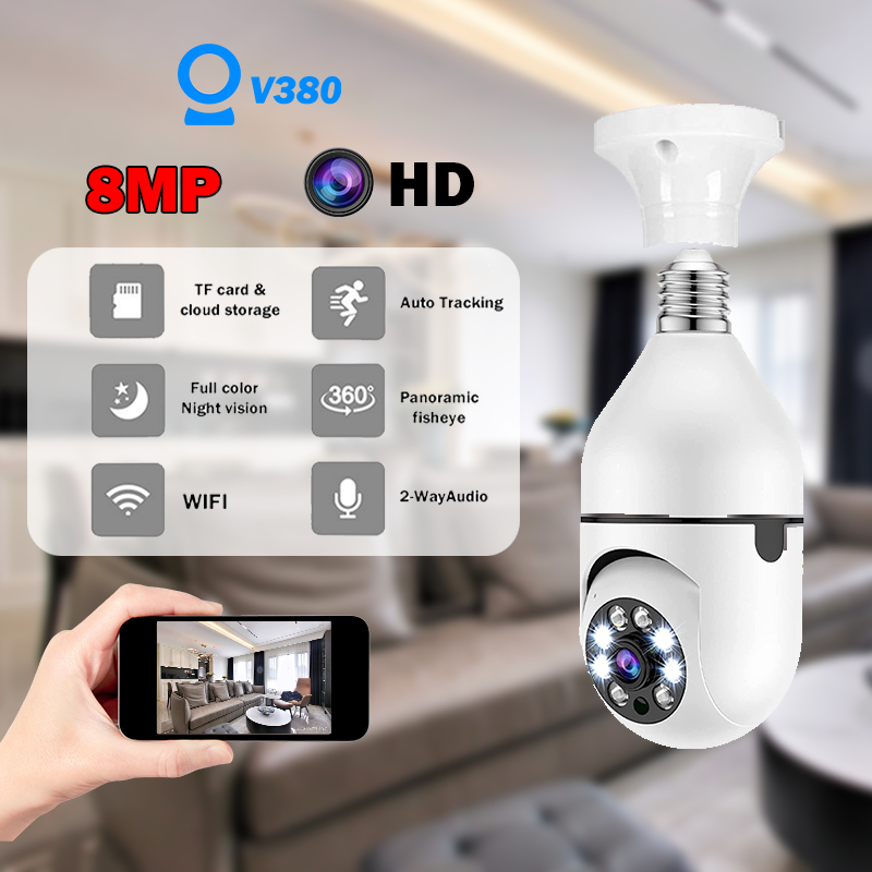 Jual Readycctv Lampu V Ip Camera Cctv Wifi Lampu Ptz Panoramic