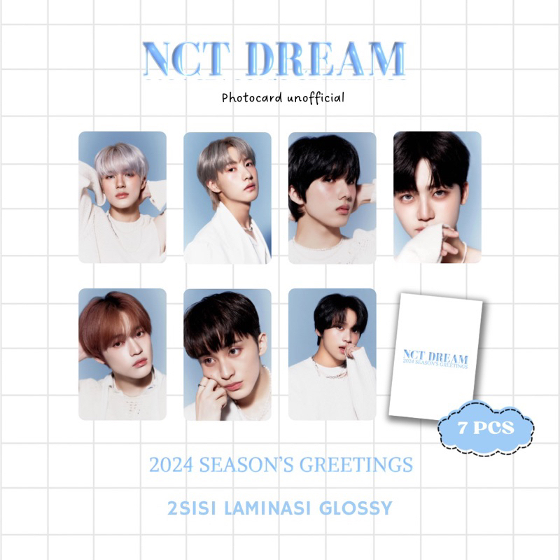 Jual Set Photocard Nct Dream Seasons Greeting Shopee Indonesia