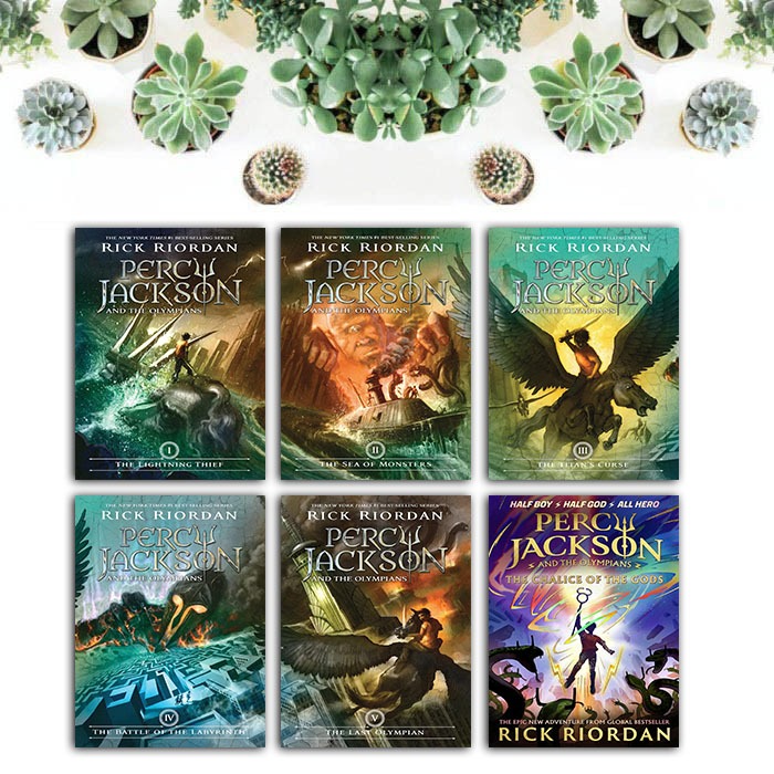 Jual Percy Jackson And The Olympians Book Series By Rick Riordan