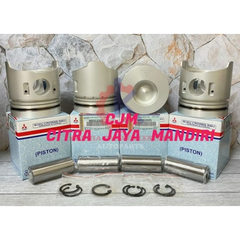 Jual PISTON SEHER SET PISTON SET MITSUBISHI 4D34T PS125 CANTER PS110