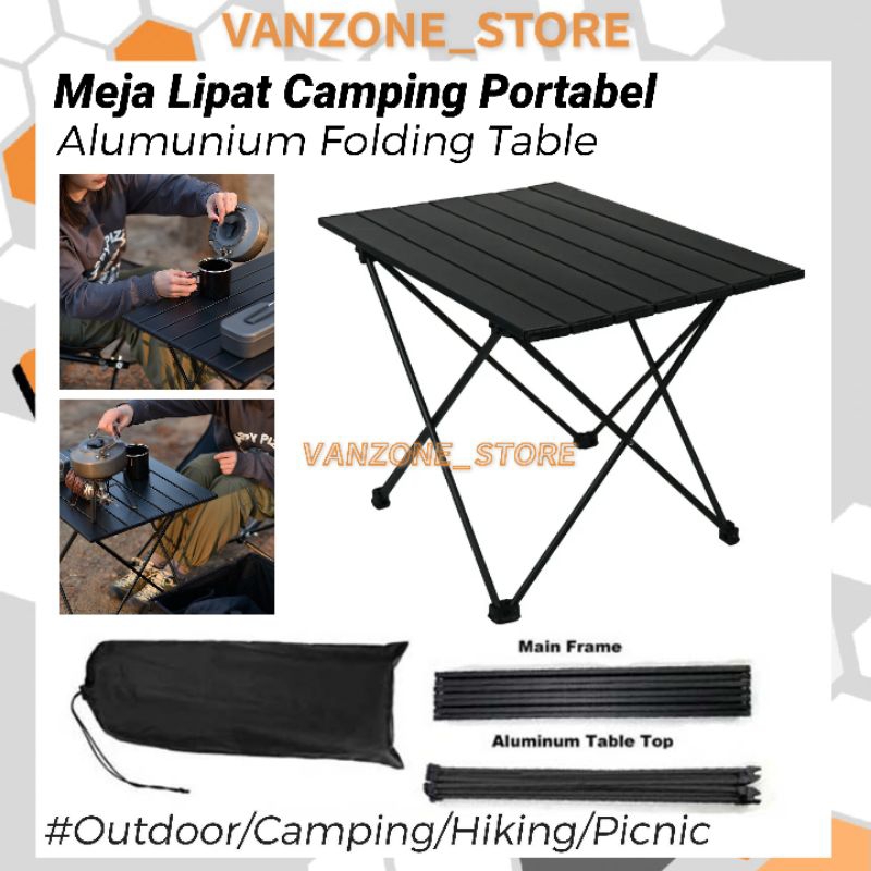 Jual Meja Lipat Camping Outdoor Piknik Portable Foldable Table