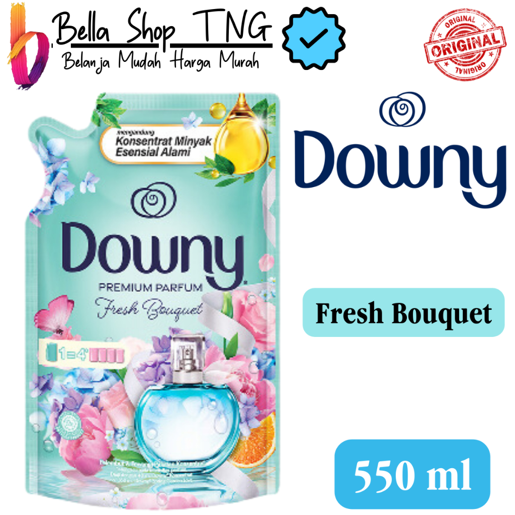 Jual Downy Pelembut Dan Pewangi Pakaian Konsentrat Fresh Bouquet 550 Ml