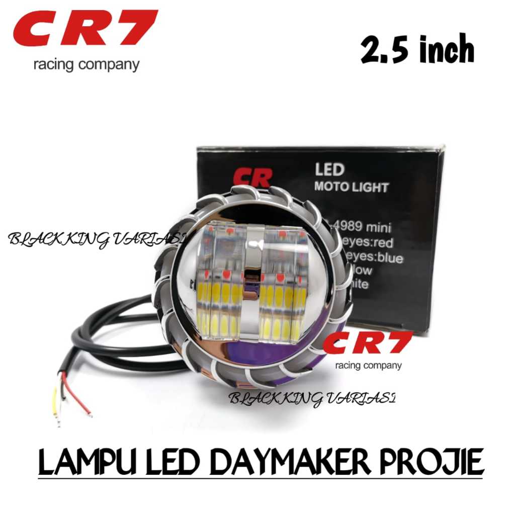 Jual Lampu Led Projie Daymaker Spiral Bulat Inch Lampu Projie