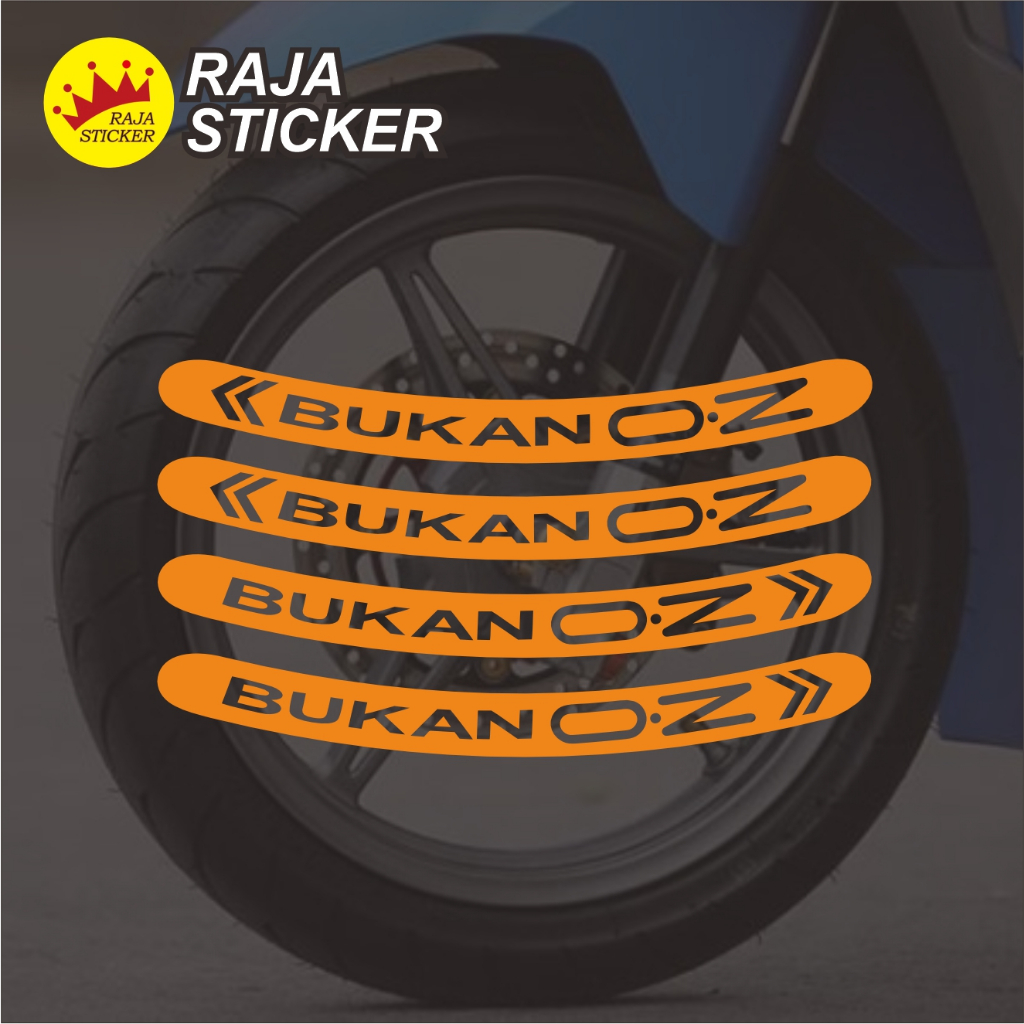 Jual Stiker Sticker Velg Sticker Velk Bukan Oz Shopee Indonesia