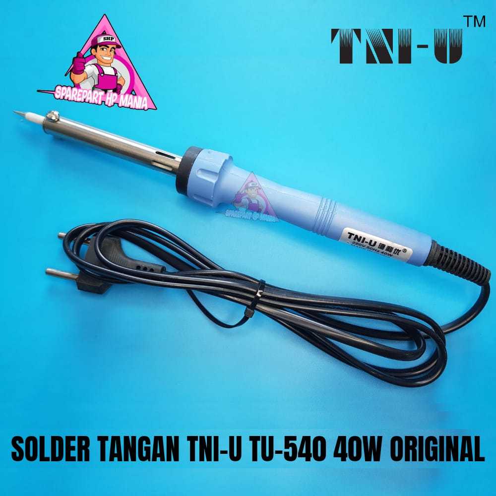 Jual SOLDER TANGAN LISTRIK TNI U TU 540 40W SOLDERING ORIGINAL Shopee