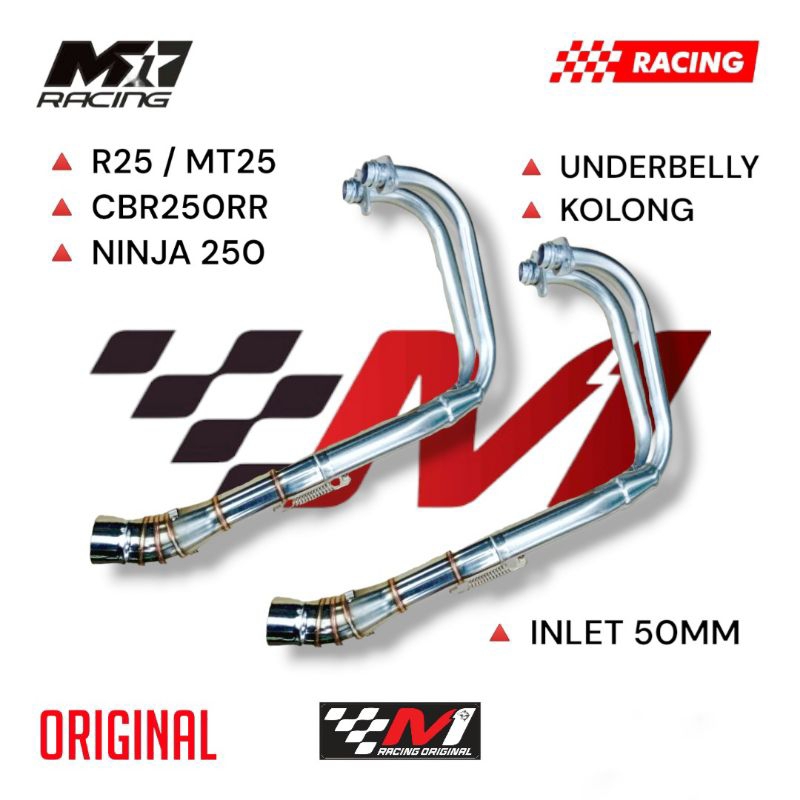 Jual Header Underbelly Kolong M Racing Pnp Ninja Fi Z Fi Cbr Rr