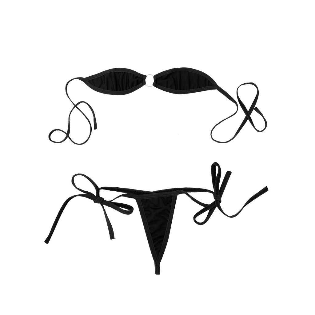 Jual Set Lingerie Thong G String Bra Ring Bikini Pantai Shopee