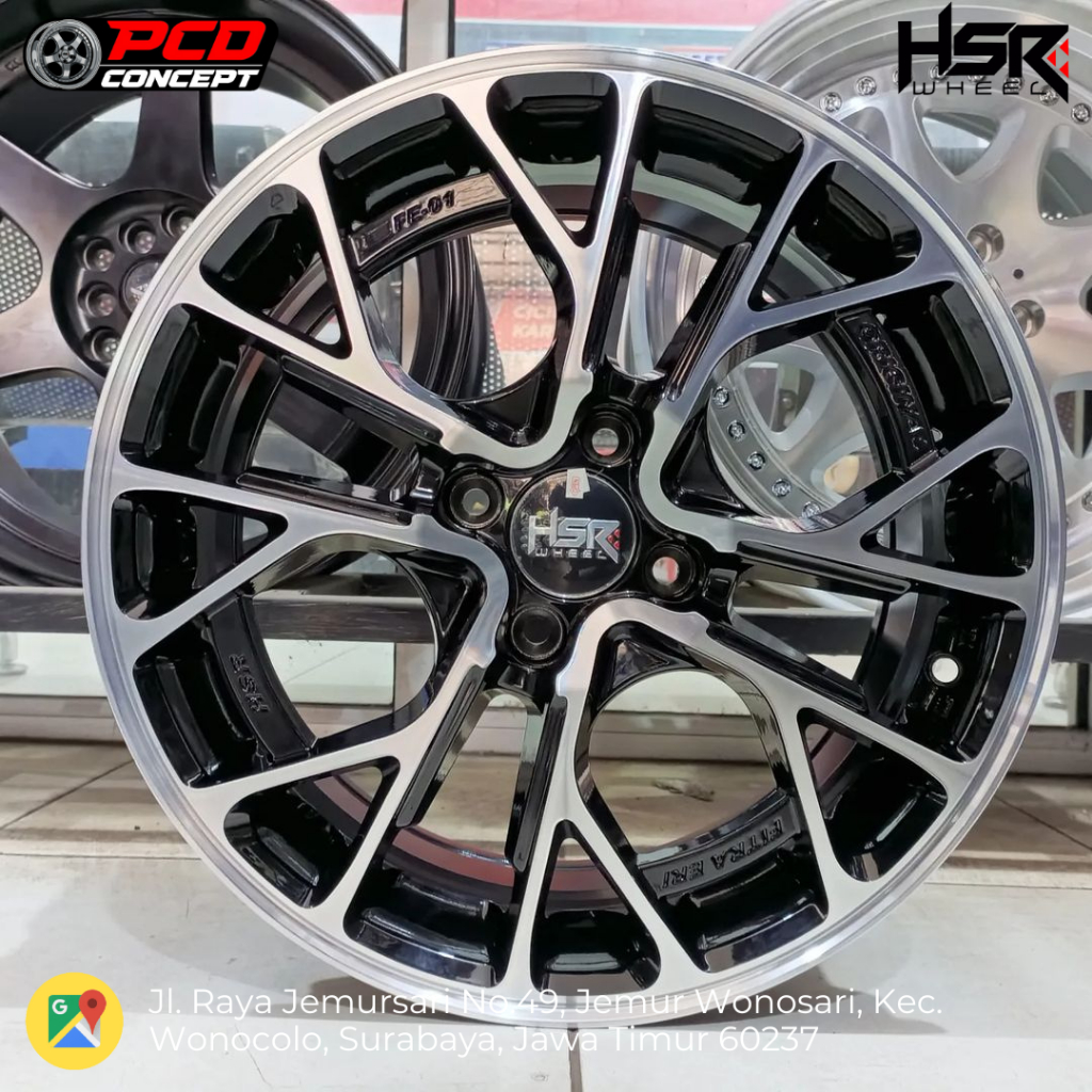 Jual Velg Mobil Hsr Fe Ring Pcd X Brio Mobilio Agya Sigra