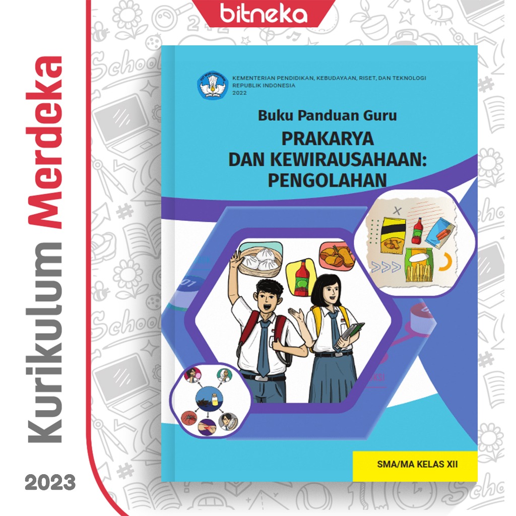 Jual Buku Panduan Guru Prakarya Pengolahan Sma Ma Kelas Kurikulum