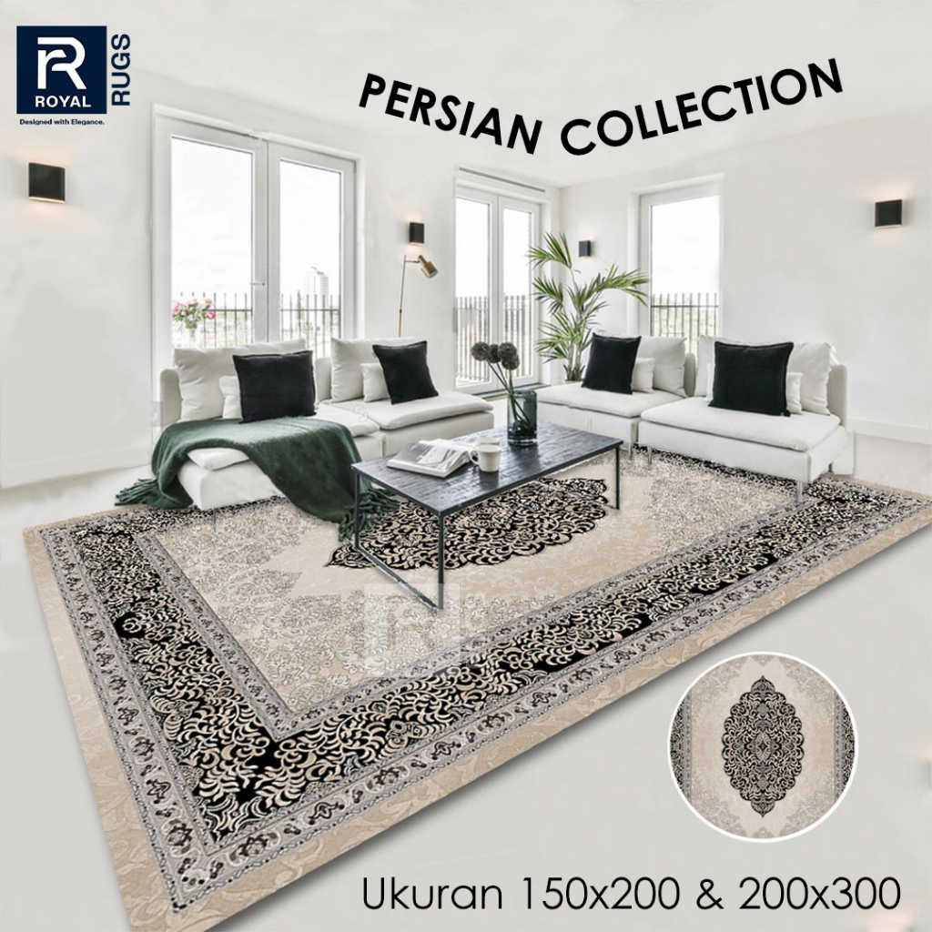 Jual Karpet PERSIAN 200x300 Cm Ambal Lantai Carpet Lebar Tebal