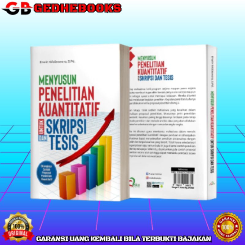 Jual Buku Referensi Menyusun Penelitian Kuantitatif Untuk Skripsi