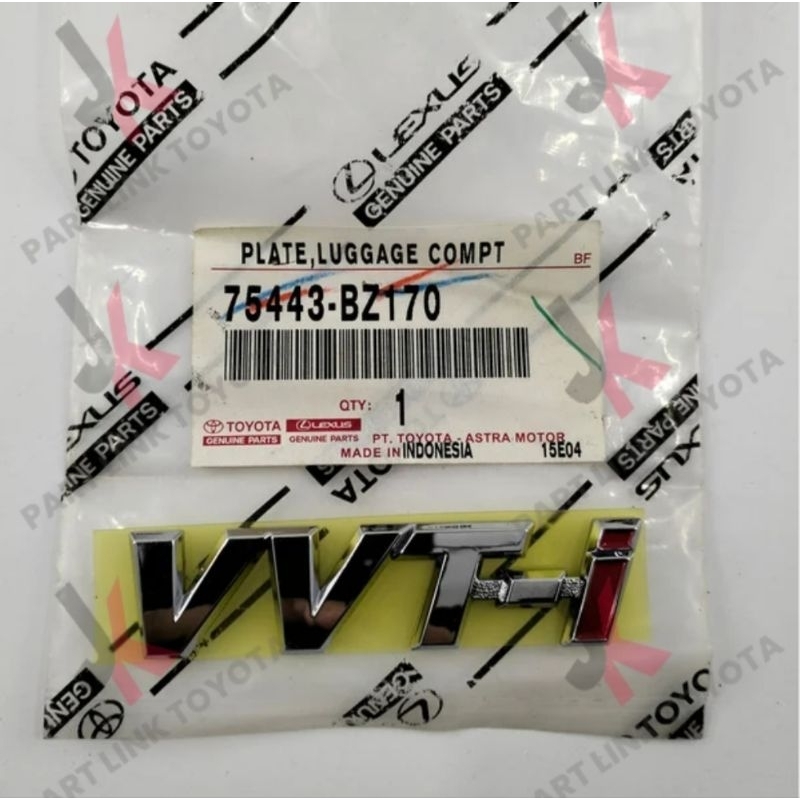 Jual Emblem Vvt I Avanza Xenia Rush Terios Bz Shopee Indonesia