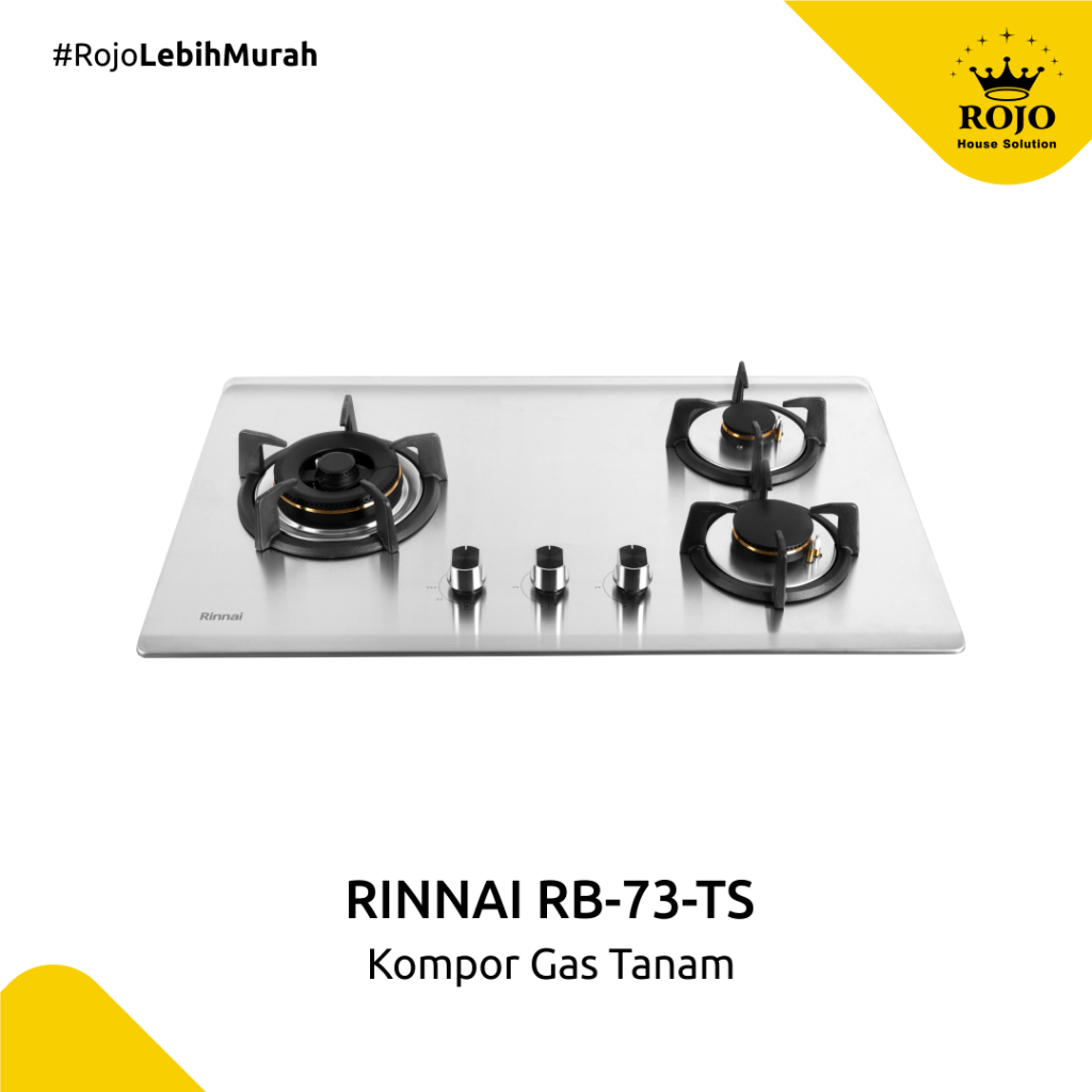 Jual Kompor Gas Tanam Stainless Tungku Rinnai Rb Ts Shopee Indonesia