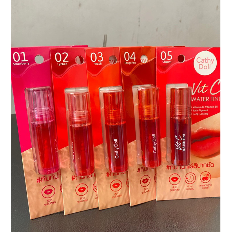 Jual Cathy Doll Vit C Water Tint Original Thailand Shopee Indonesia