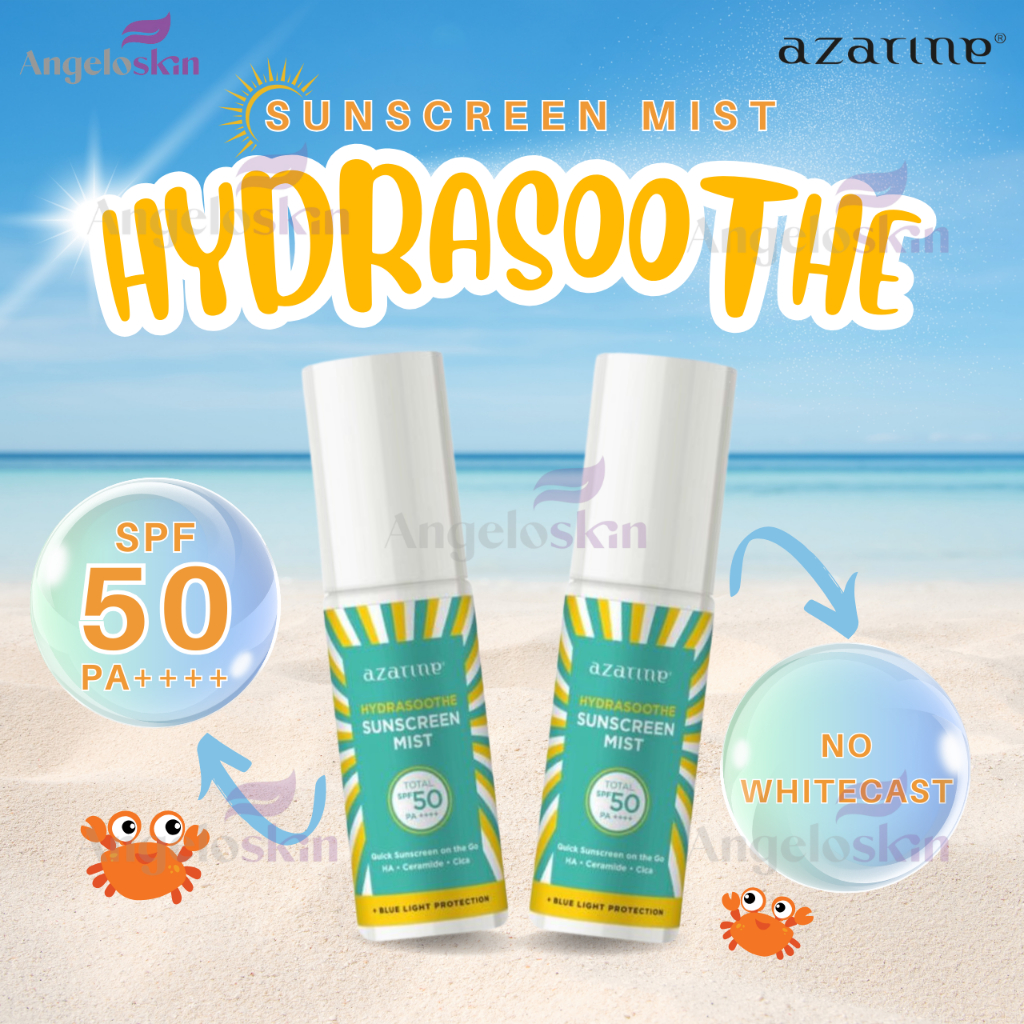 Jual Mist Azarine Hydrasoothe Sunscreen Mist Spf Pa Ml