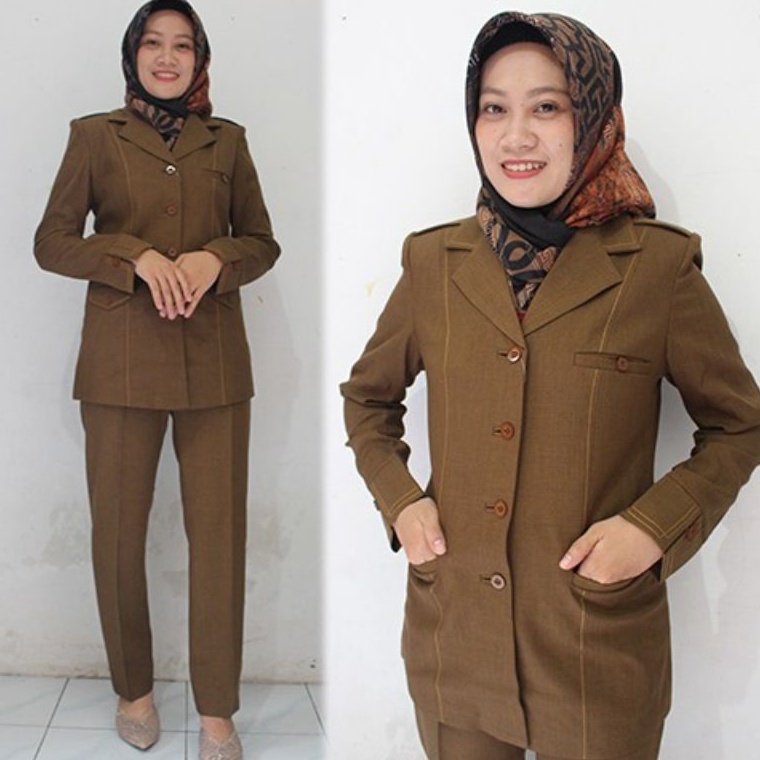 Jual Art C V Setelan Blazer Seragam Guru Dan Pns Terbaru Blazer