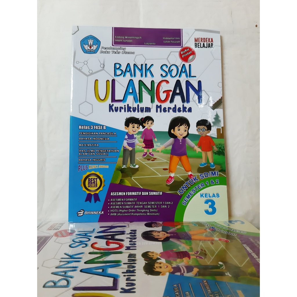 Jual Buku Bank Soal Ulangan Sd Mi Kelas Semester Kunci Jawaban