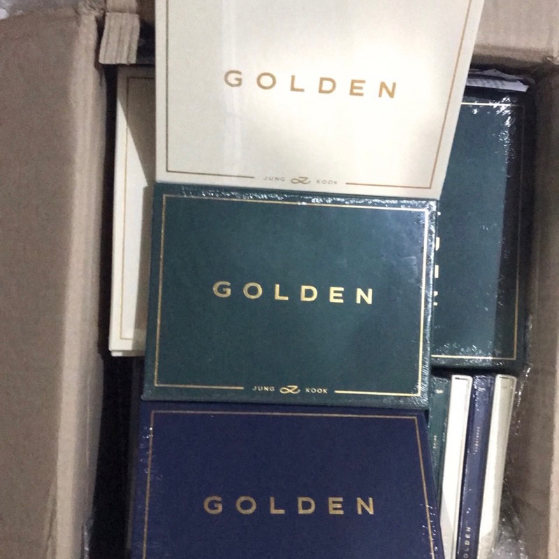 Jual Ready Stock Jungkook Golden Album Photobook Weverse Ver Album