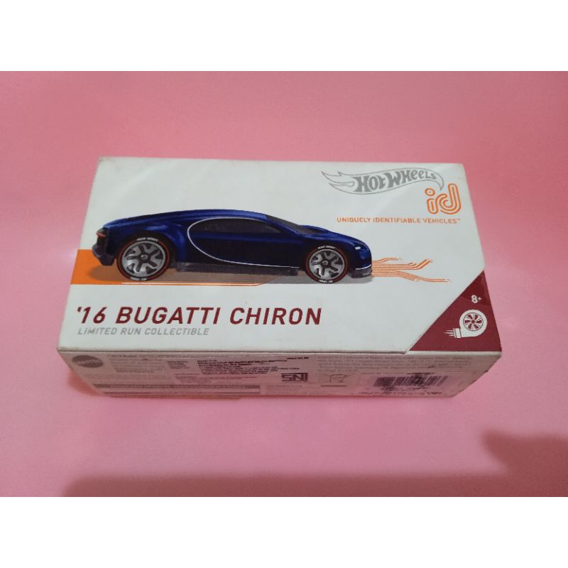 Jual Hotwheels ID 16 Bugatti Chiron Limited Run Collectible Shopee