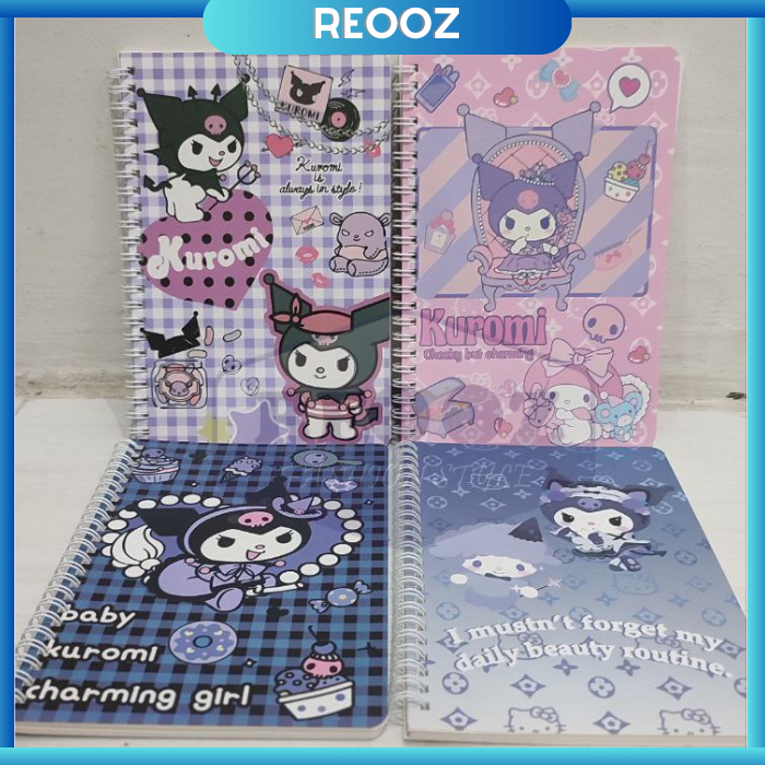 Jual Buku Tulis Sanrio Kuromi Ring A Notebook A Buku Tulis Sekolah