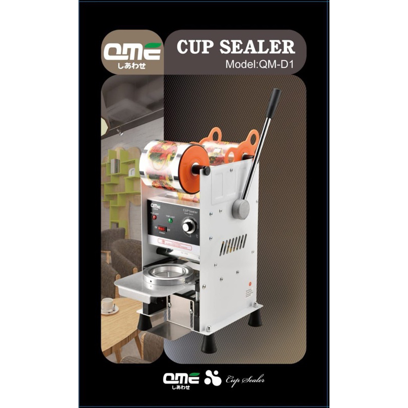 Jual Qme Sealing Machine Gelas Jumbo Cup Sealer Mesin Penyegel Gelas