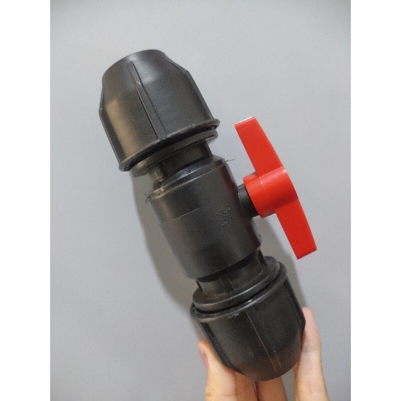 Jual BALL VALVE HDPE 1 1 2 INCH ATAU STOP KRAN HDPE 50MM Shopee Indonesia