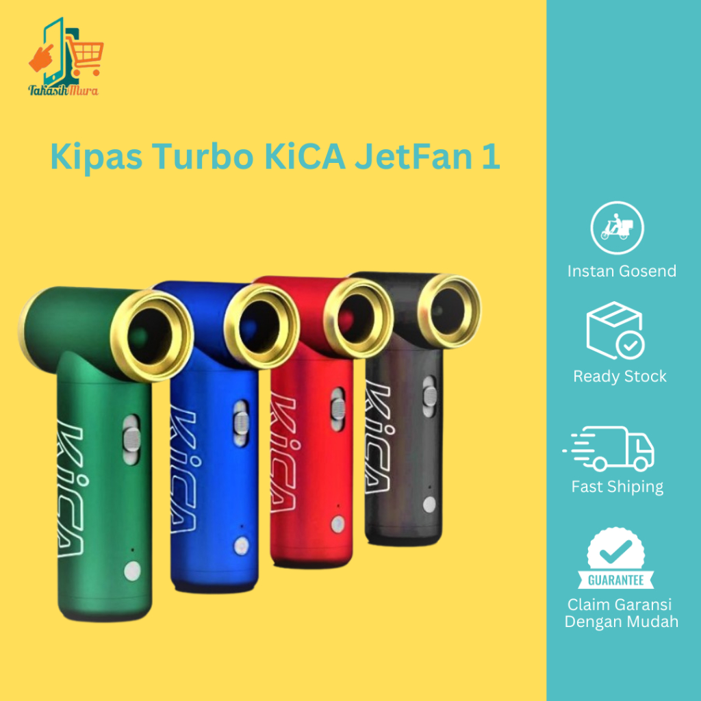 Jual Kipas Turbo Kica Jetfan Turbo Fan Mini Portable Super Strong