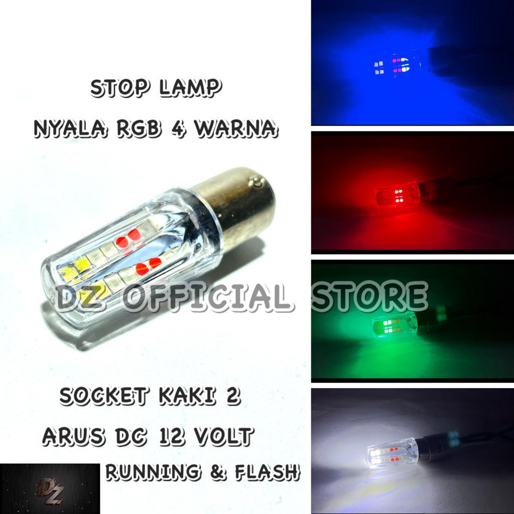 Jual Lampu Stop Rem Model Lancip Nyala Warna Mode Running Flash