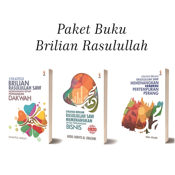 Jual Paket 3 Buku Strategi Brilian Rasulullah SAW Memenangkan Setiap