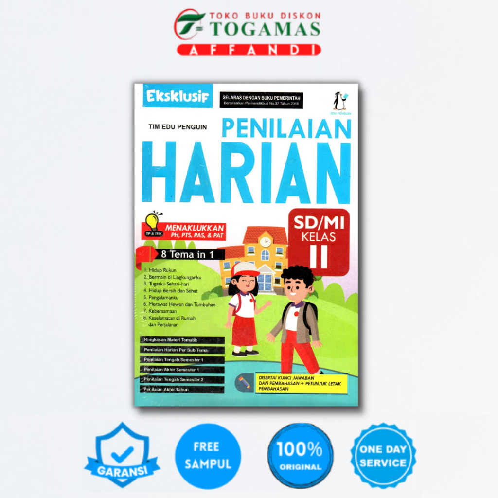 Jual EKSKLUSIF PENILAIAN HARIAN SD MI KELAS 2 Shopee Indonesia