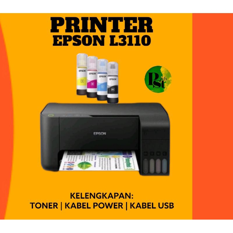 Jual Printer Epson L3110 Print Scan Copy Second Shopee Indonesia