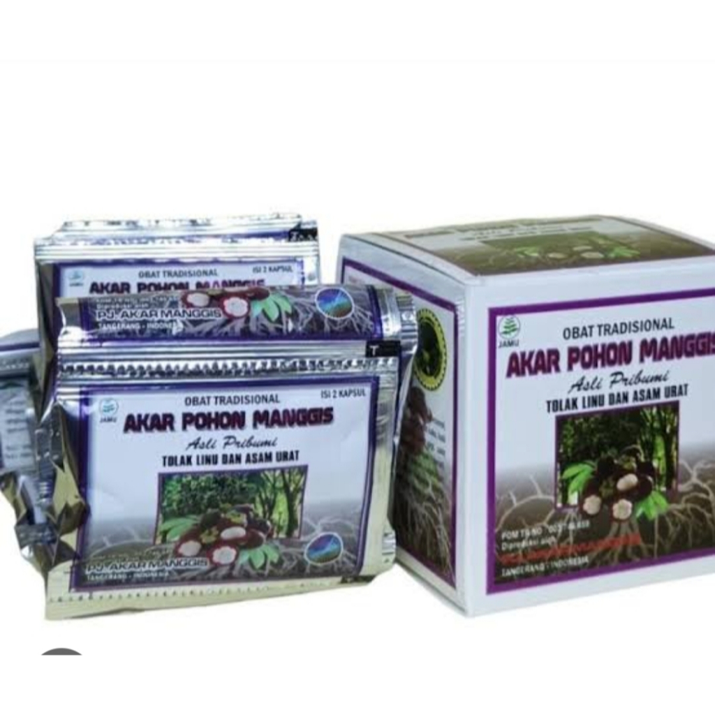 Jual OBAT TRADISIONAL AKAR POHON MANGGIS KAPSUL ISI 20 SACHET Shopee