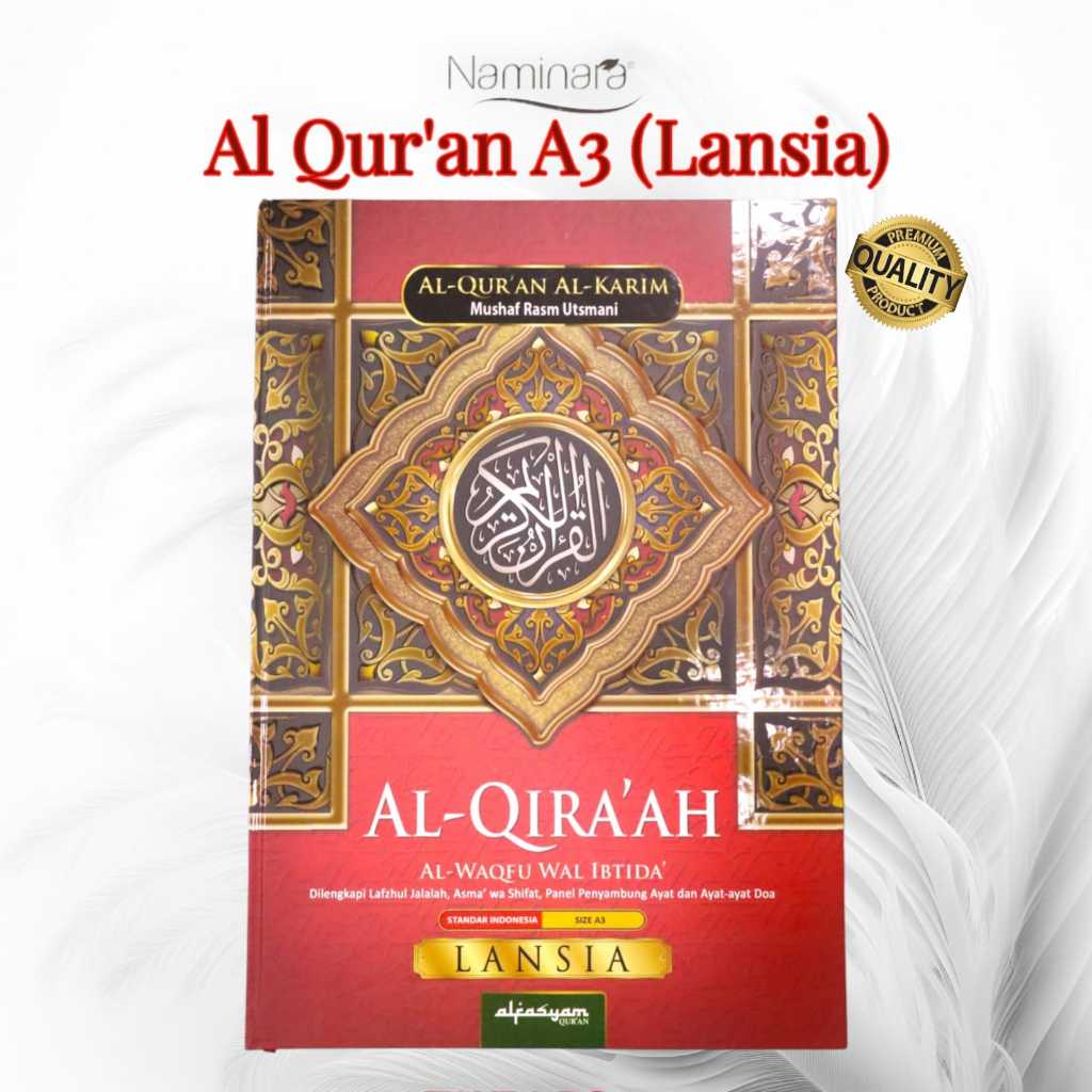 Jual Naminara Al Qira Ah Quran Lansia Ukuran A3 Non Terjemah Al