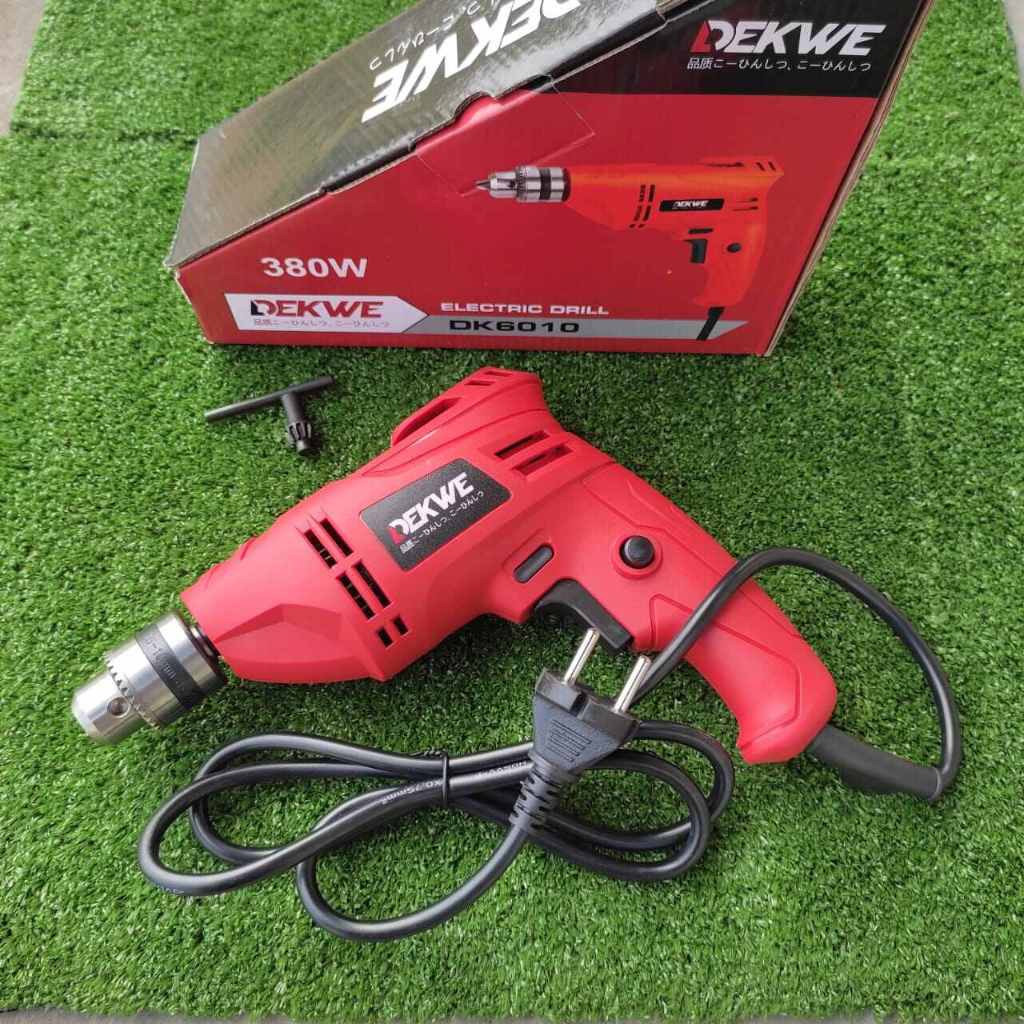 Jual MESIN BOR LISTRIK ELEKTRIK DRILL 10MM DEKWE DK6010 Shopee Indonesia