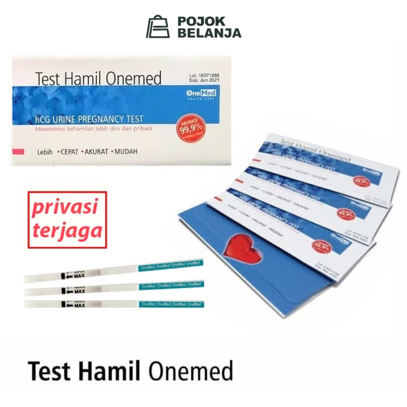 Jual Tes Kehamilan Instant One Med Strip Tes Hamil Testpack Tespek