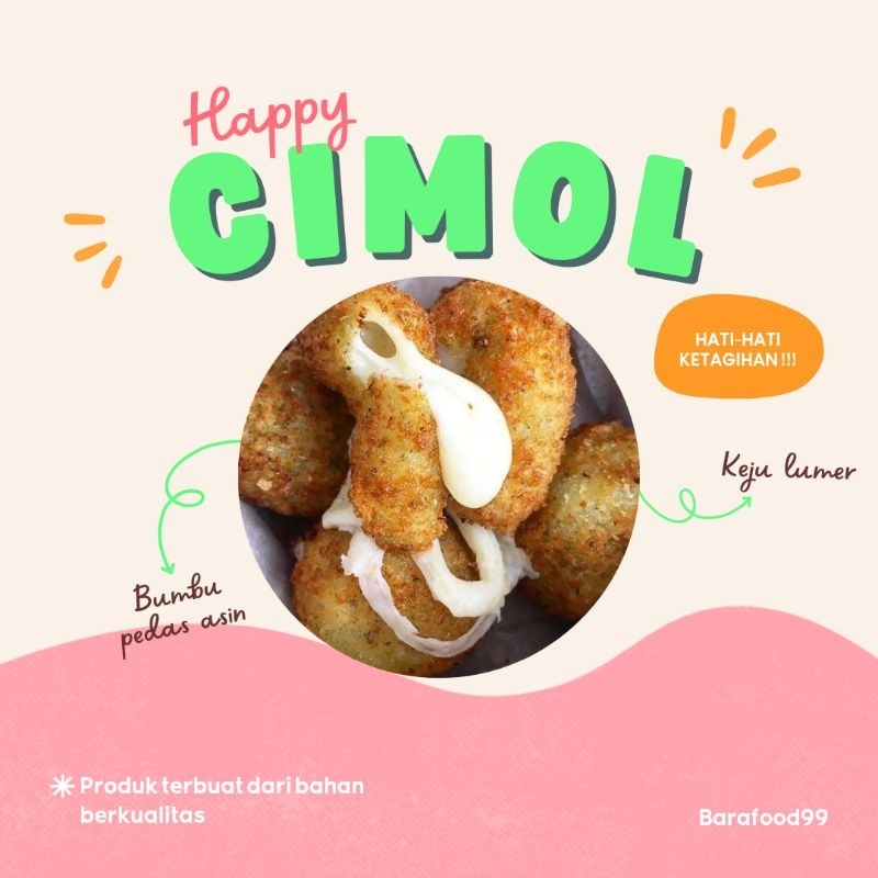 Jual Cimol Keju Lumer Premium Kemasan Vakum Anti Meledak Shopee