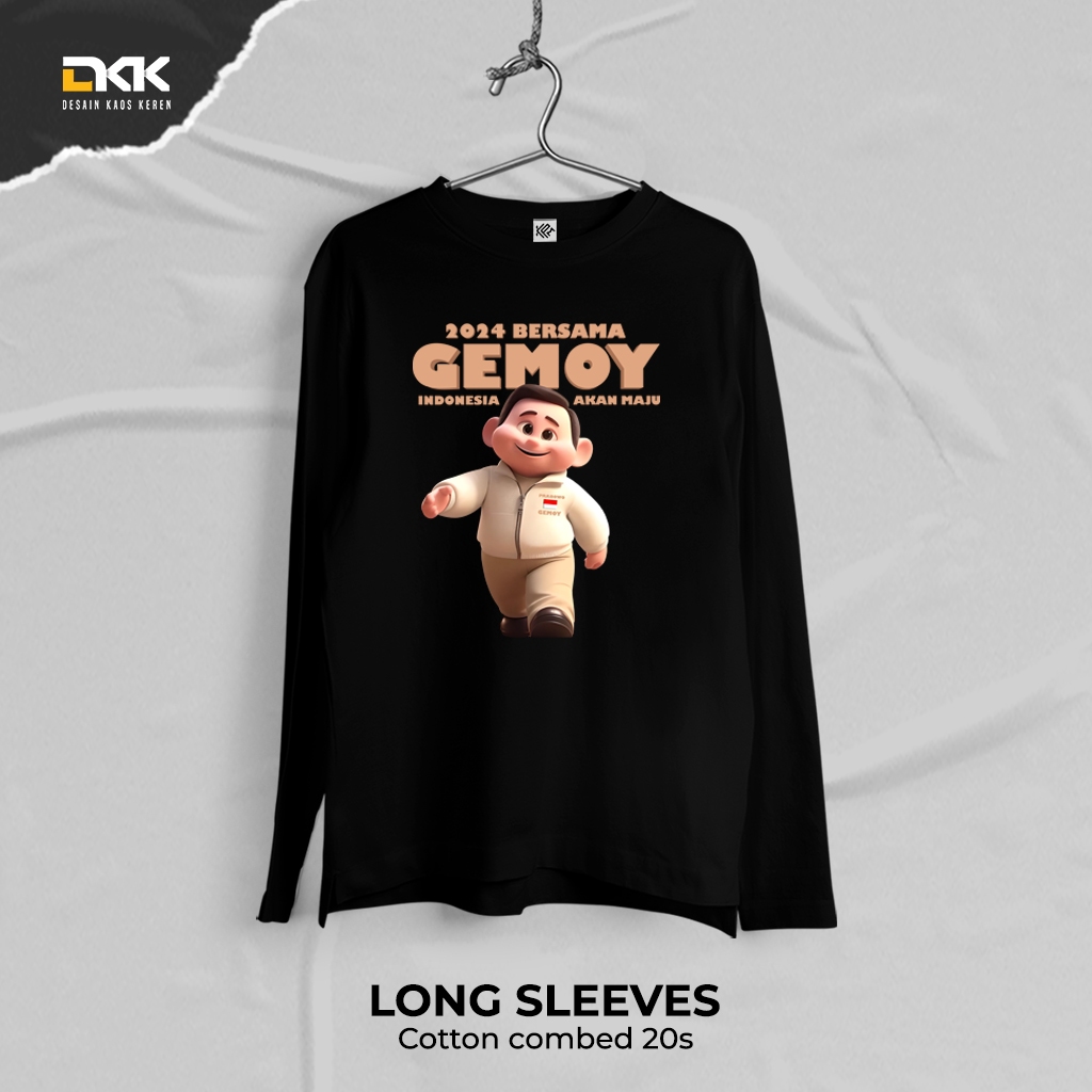 Jual Desain Kaos Keren Kaos Pemilu 2024 Prabowo Gemoy Shopee Indonesia