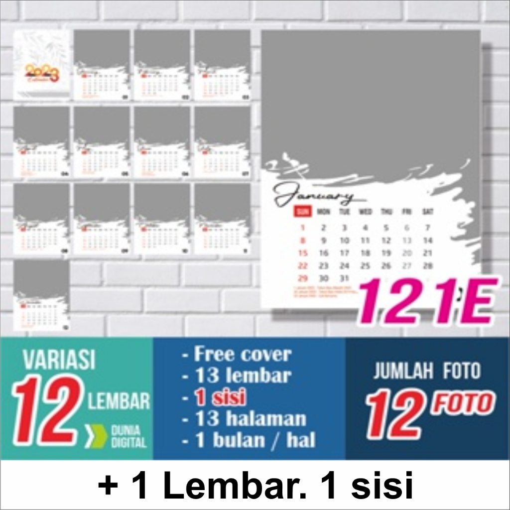 Jual Kalender Meja Custom Kalender Kalender Duduk Foto