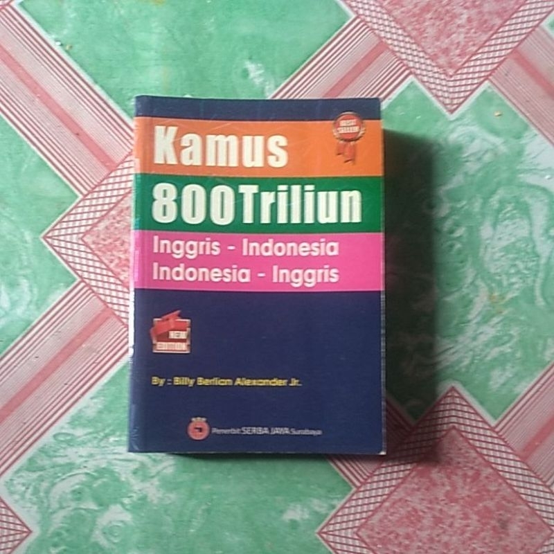 Jual Kamus Bahasa Inggris Triliun Ukuran New Edition Shopee