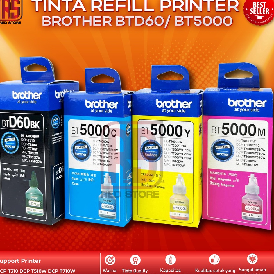 Jual Laris Tinta Brother Btd Bt For Printer Dcp T T W T W