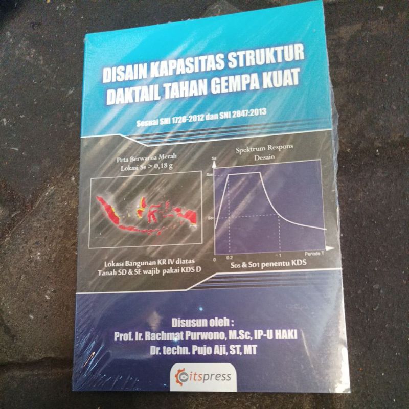 Jual Buku Teknik Pondasi Struktur Beton Bertulang Tahan Gempa Dan