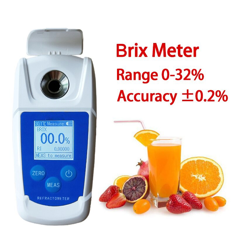 Jual Alat Ukur Konsentrasi Gula Digital Portabel Refractometer Sugar