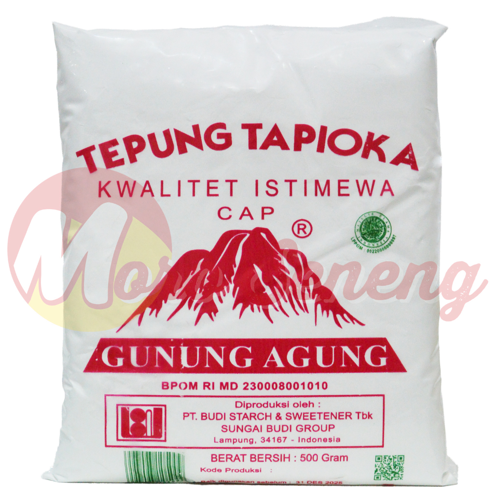 Jual Gunung Agung Merah 500 Gr Tepung Tapioka Aci Kanji 500gr Shopee