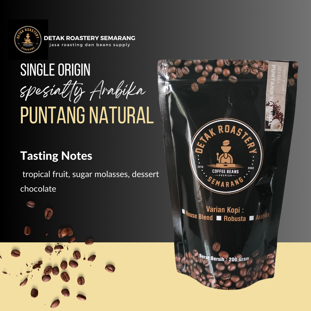 Jual Kopi Arabika Puntang Natural Proses Shopee Indonesia