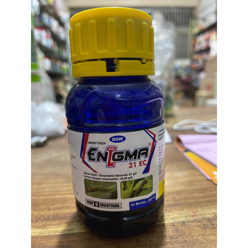 Jual Enigma 21 Ec Insektisida Bahan Aktif Emamektin Benzoat 21 G L Isi