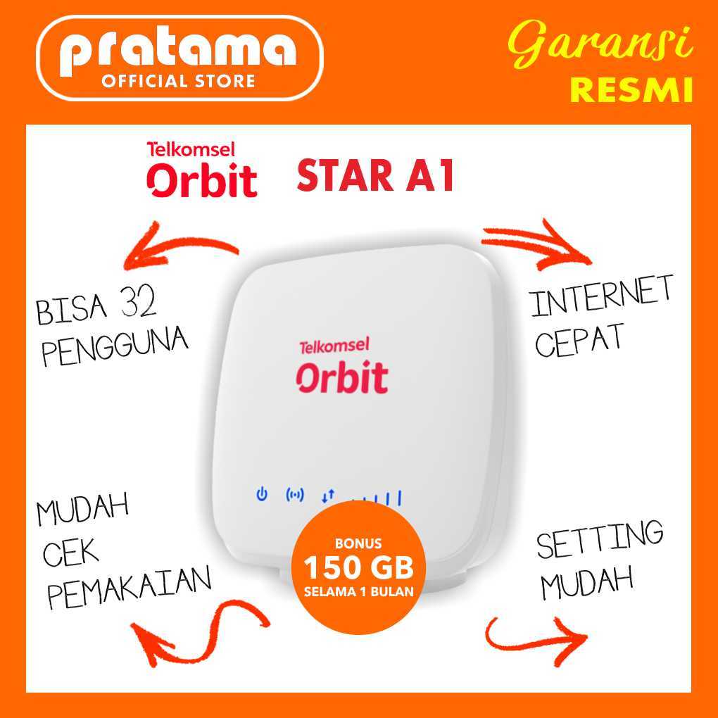 Jual ADVAN TELKOMSEL ORBIT STAR A1 MODEM ROUTER 4G WIFI HIGH SPEED