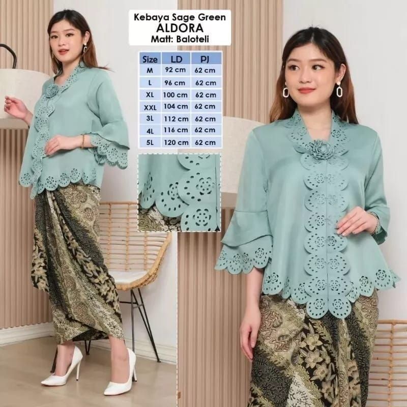 Jual Promo Atasan Kebaya Encim Modern Atasan Tradisional Lengan